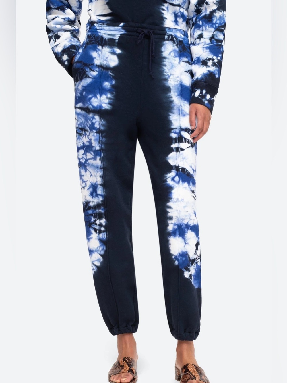 Sea New York Tie-Dye Navy Blue Sweatpants